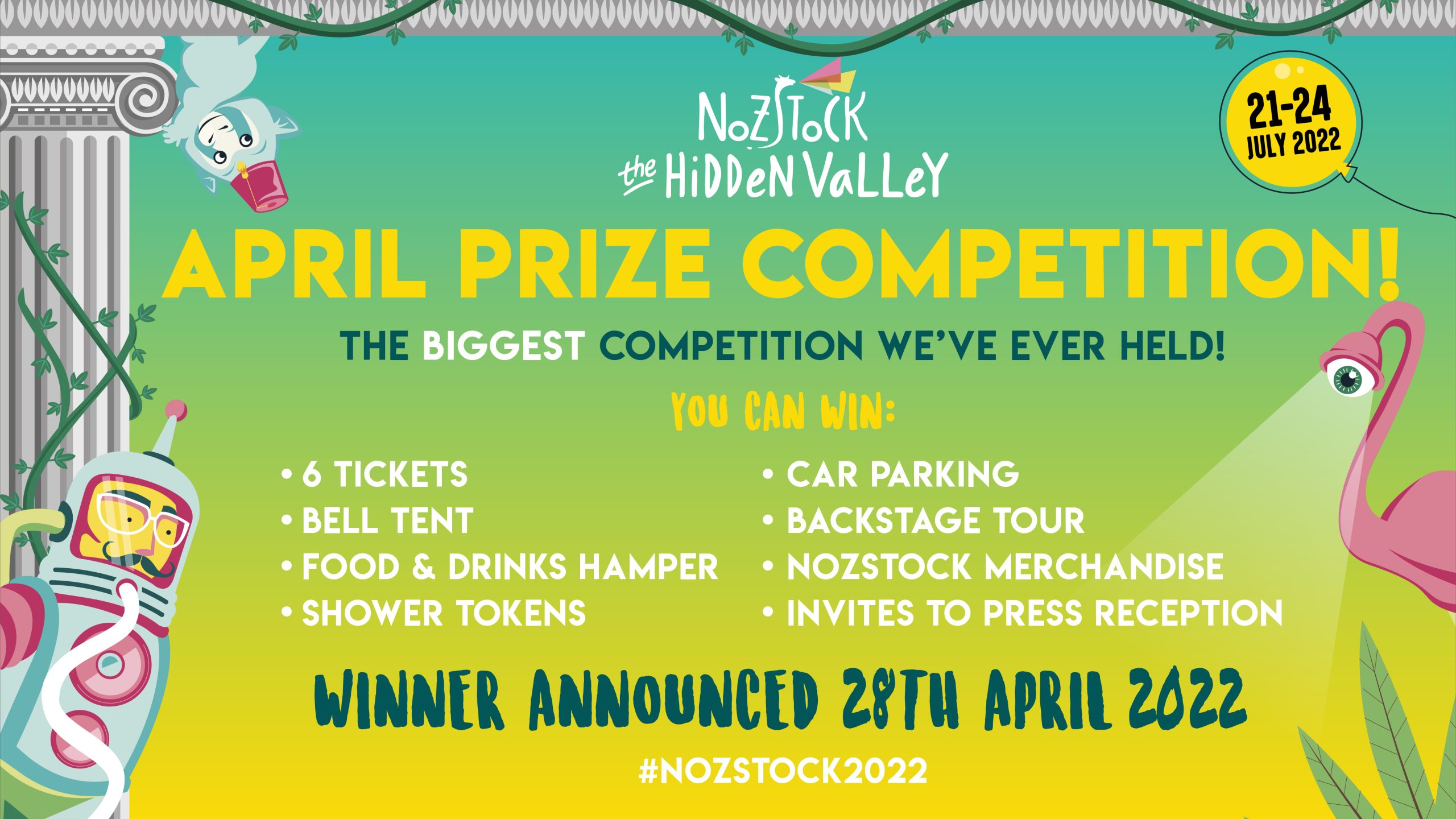 Nozstock 2022 April Prize Competition