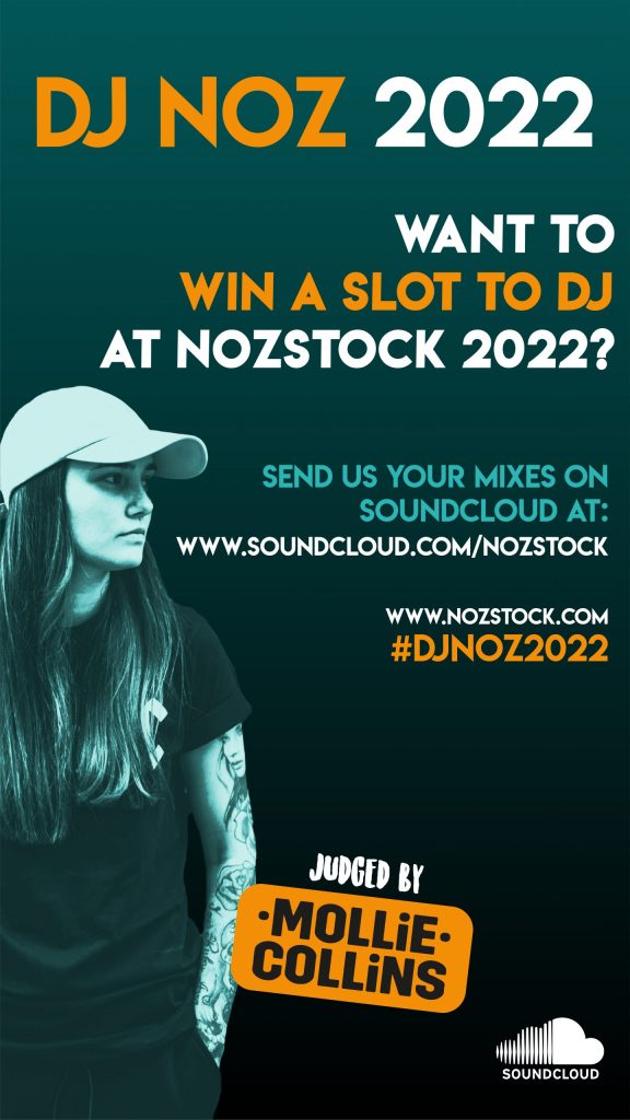 DJ NOZ IS BACK FOR 2022! JUDGED BY MOLLIE COLLINS.