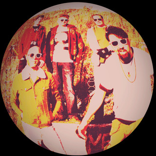 A fish-eye photo of Hot Knife Club.