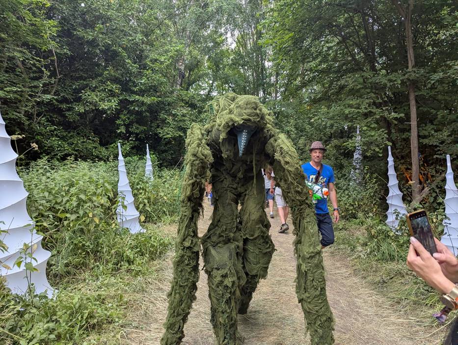 Picture of the performer Forest Walker in action